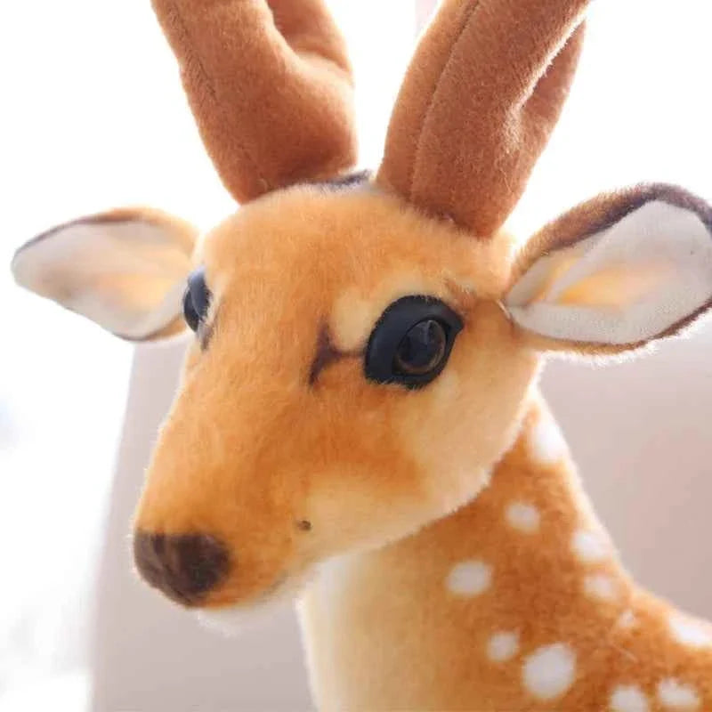 Simulation Sika Deer Plush Toy (11.8-35.4 in) - Large Stuffed Animal Doll Gift