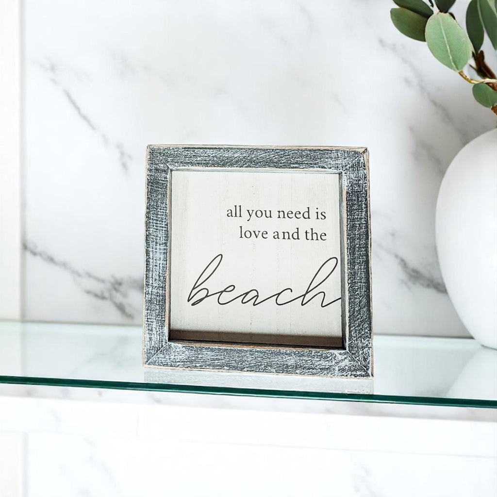 Love & Beach Sign