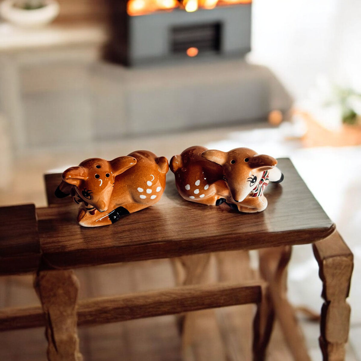 Reindeer Salt & Pepper Shakers