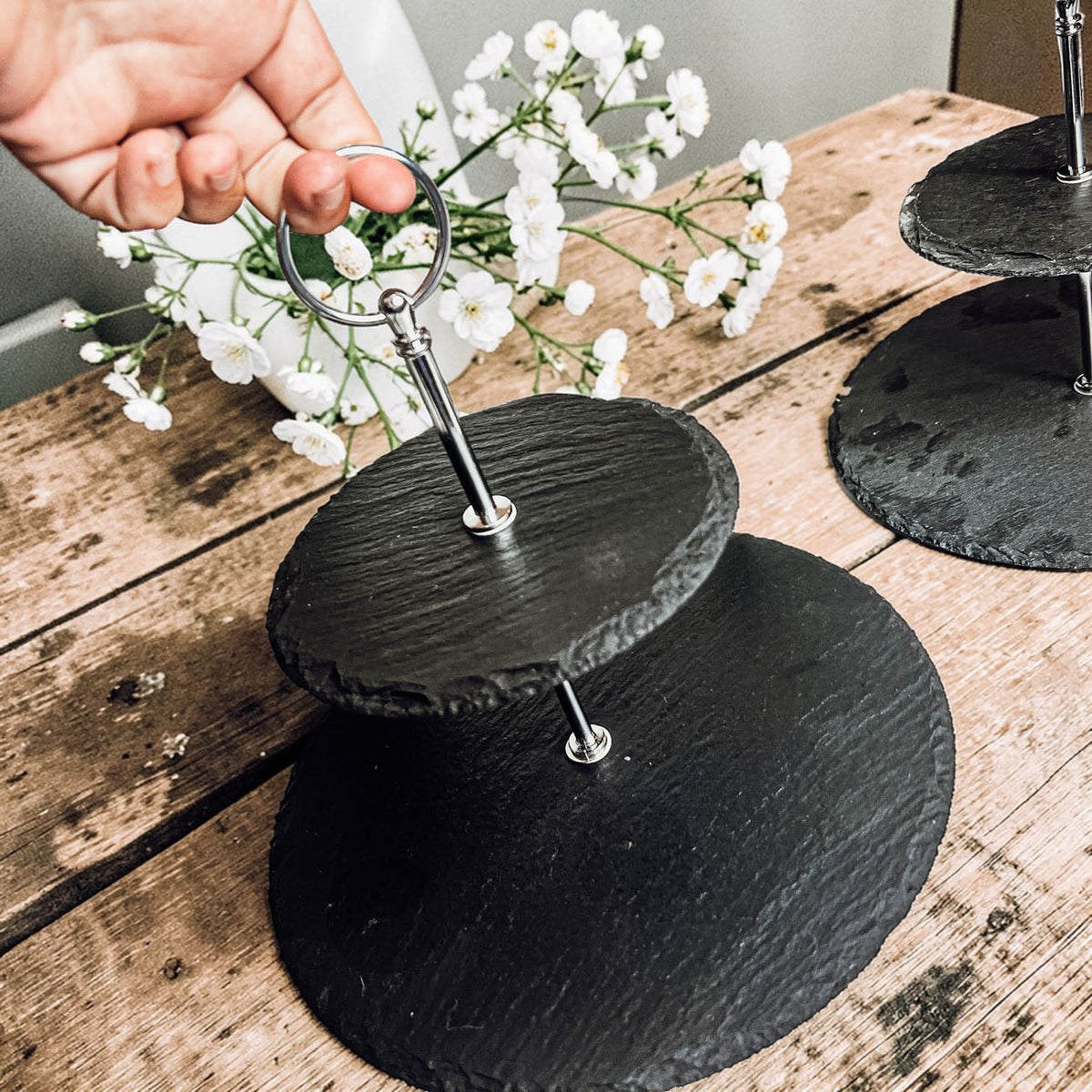 Tiered Slate Stand