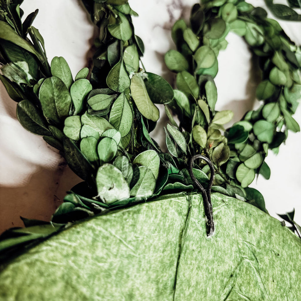 Bunny Wreath Boxwood