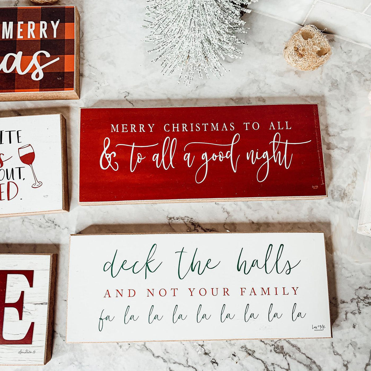 Deck The Halls Sign