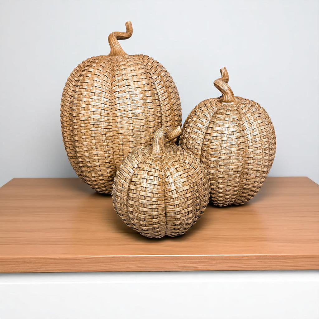 Rattan Pumpkins