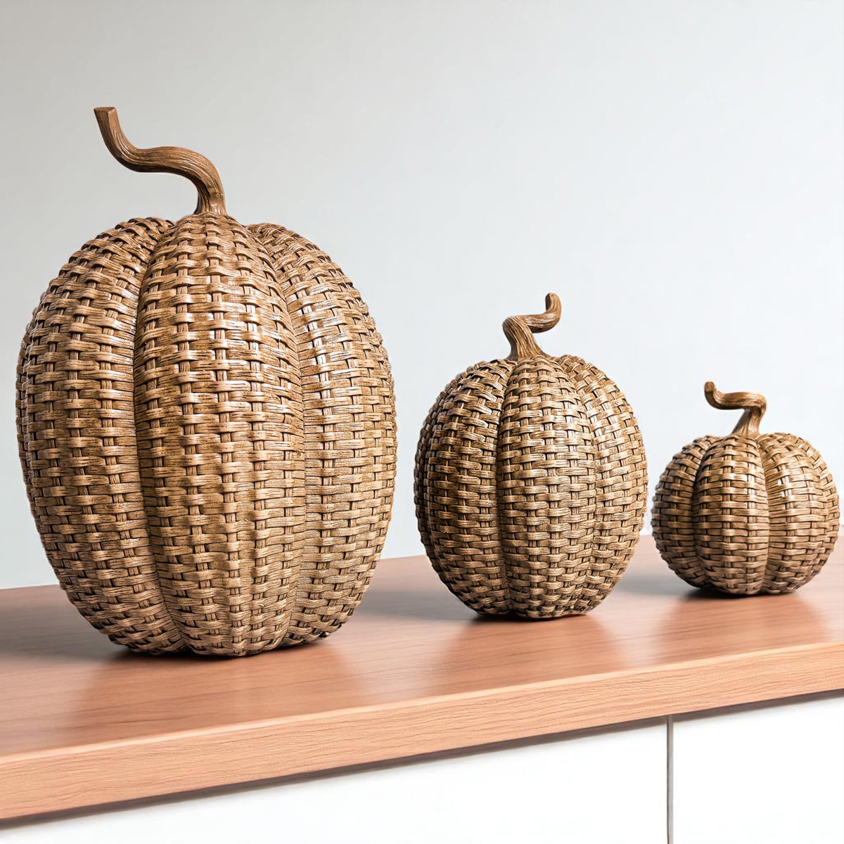 Rattan Pumpkins