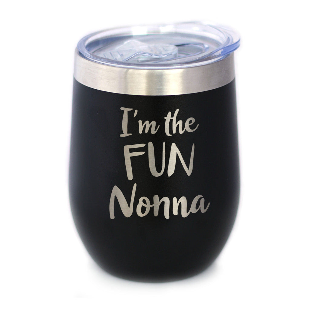 I'm the Fun Nonna - Wine Tumbler