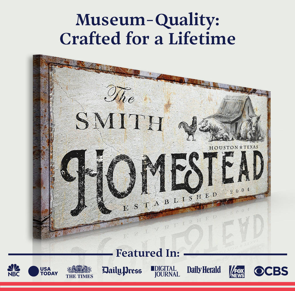 Homestead Sign
