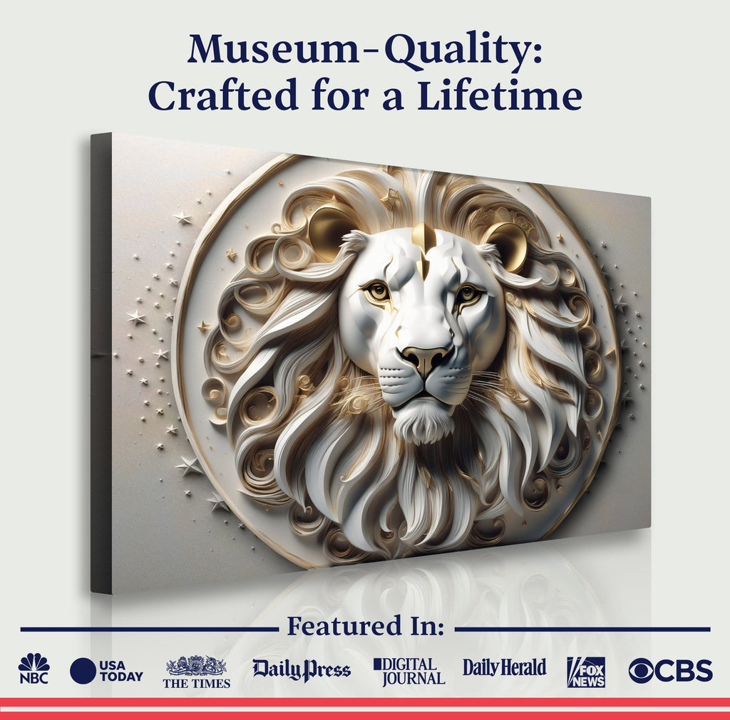 Majestic Lion Wall Art VI