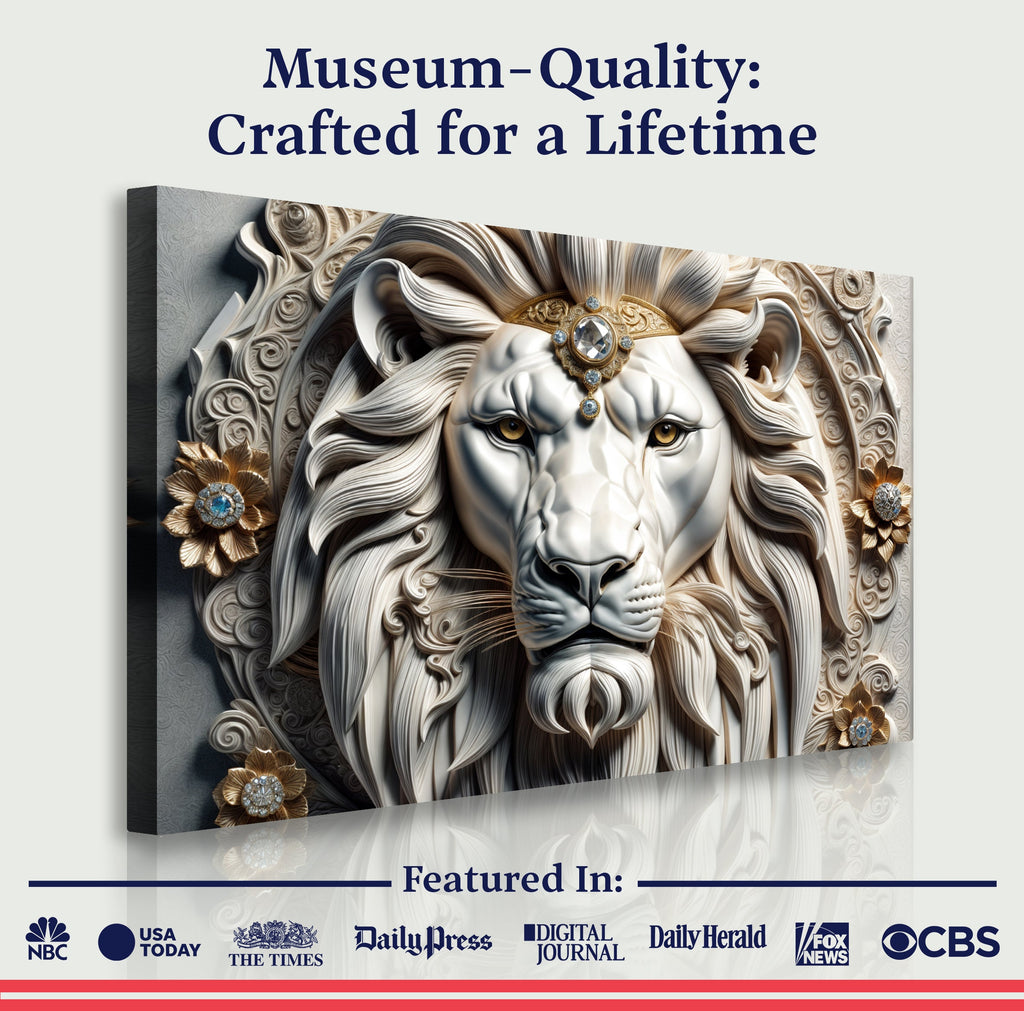 Majestic Lion Wall Art II