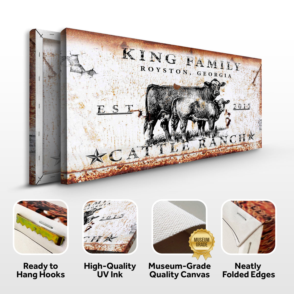 Cattle Ranch Sign II