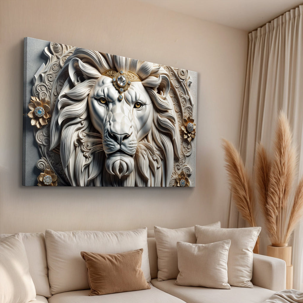 Majestic Lion Wall Art II