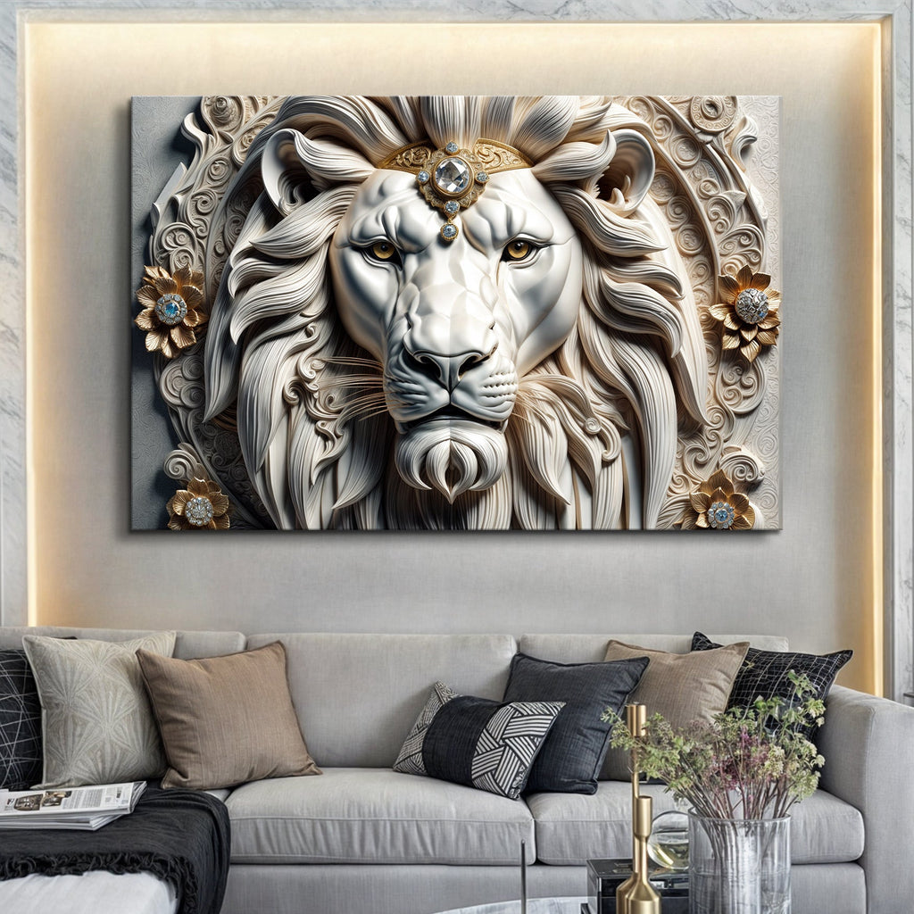 Majestic Lion Wall Art II