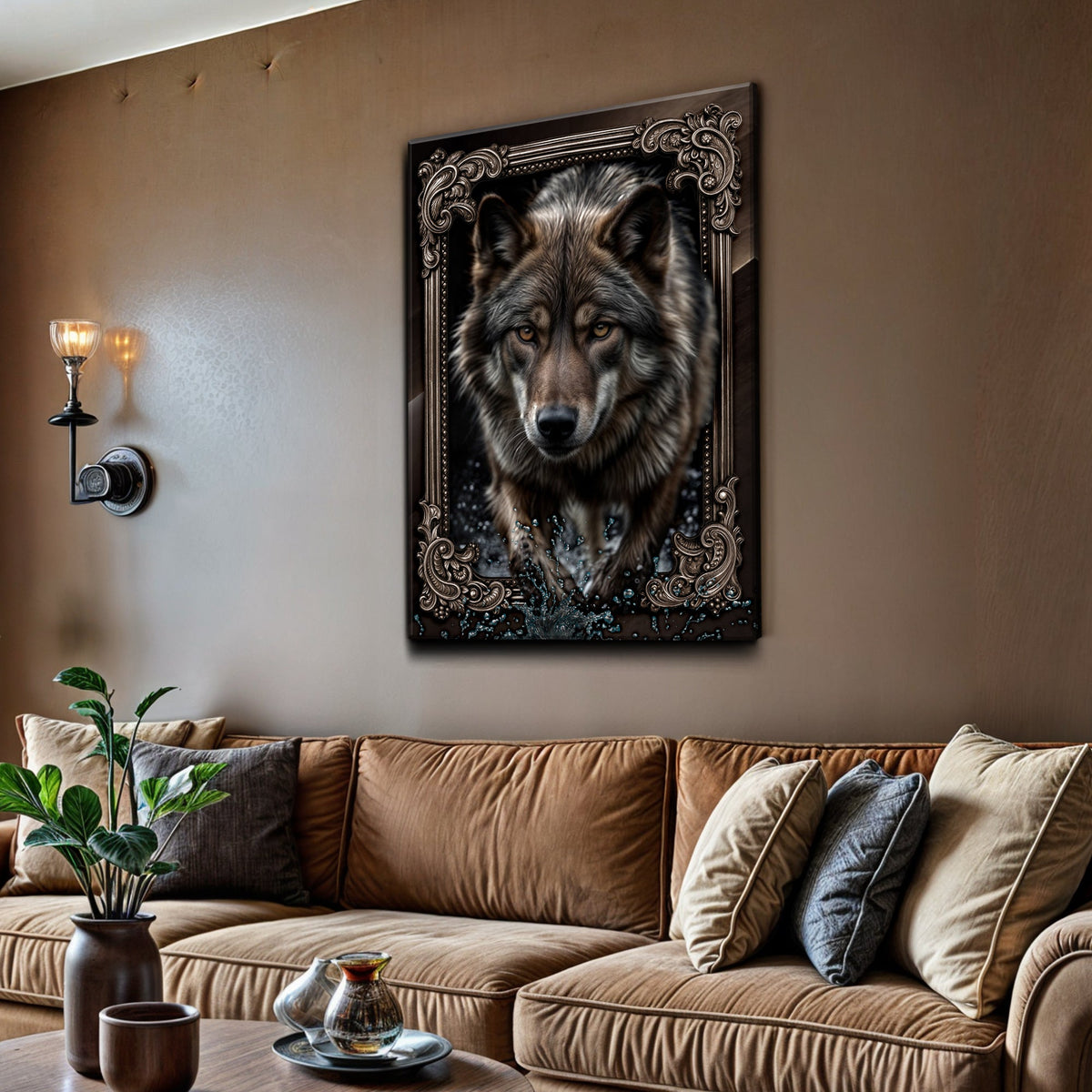 Wolf Wall Art II