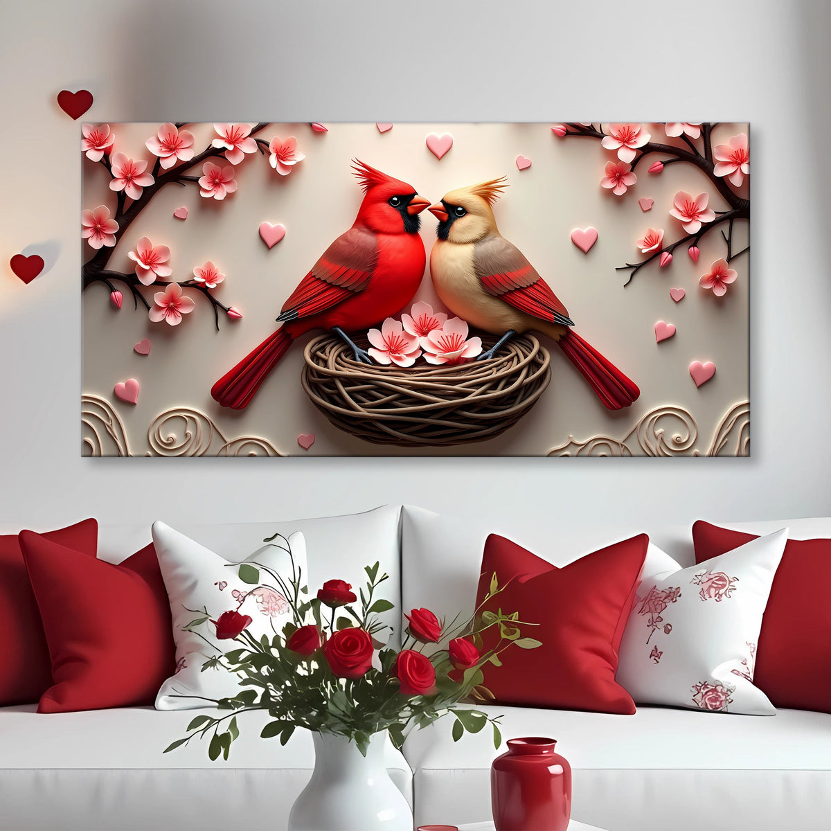 Cardinals Wall Art VI