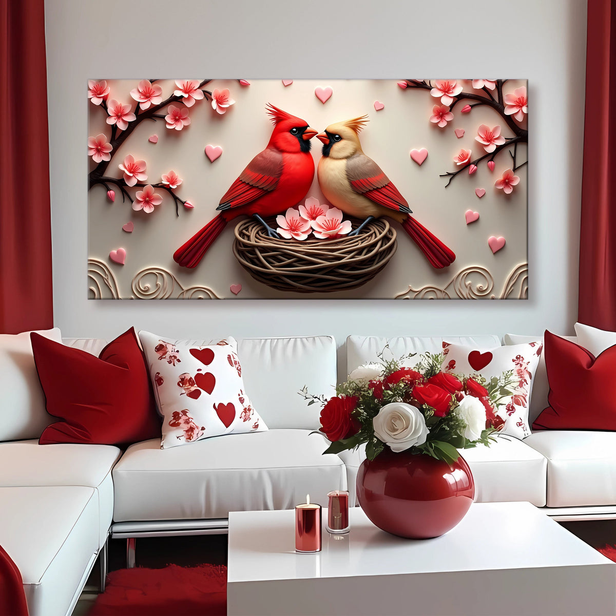 Cardinals Wall Art VI