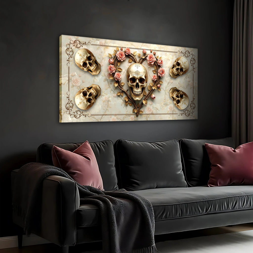 Vintage Skull Wall Art
