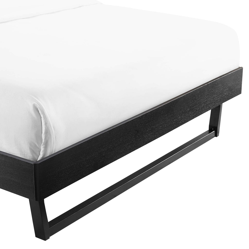 Billie Wood Full Platform Bed Frame by Modway