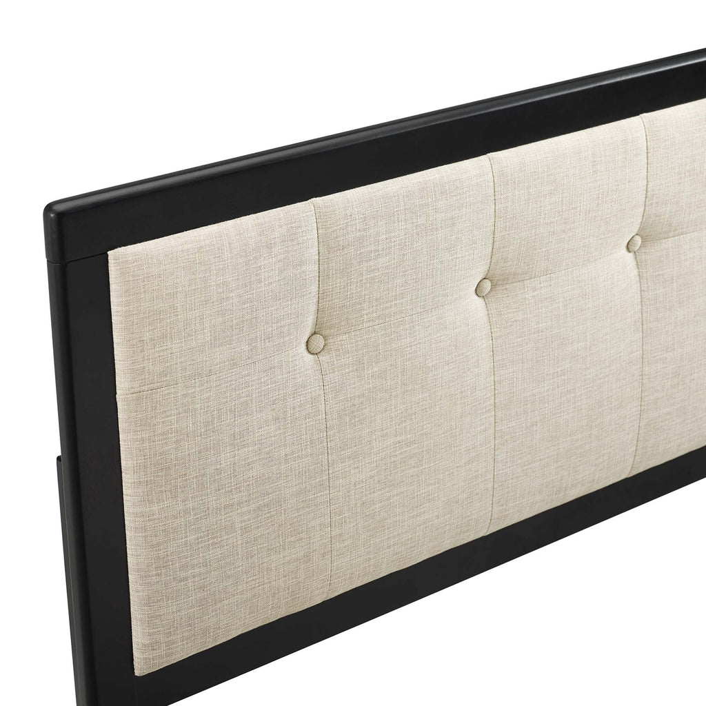 Draper Tufted Fabric and Wood Queen Headboard by Modway