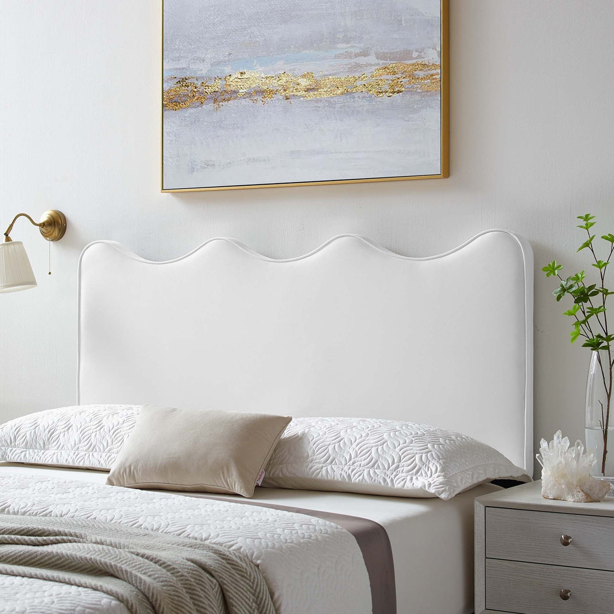 Athena Performance Velvet Headboard by Modway