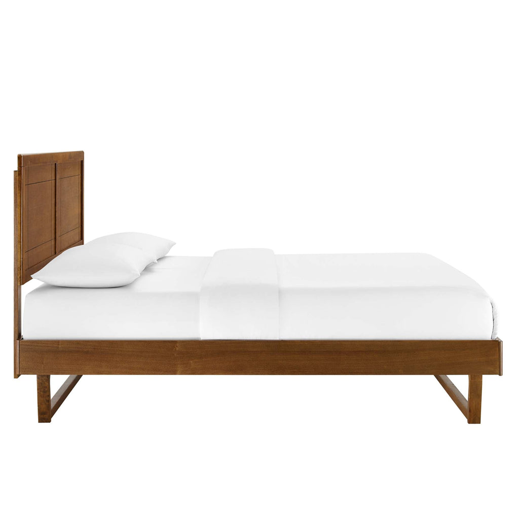 Marlee Wood Platform Bed with Angular Frame by Modway