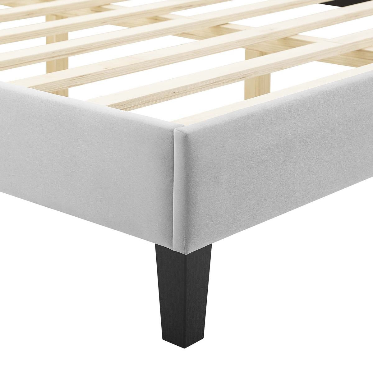 Current Performance Velvet Twin Platform Bed by Modway - MOD-6729