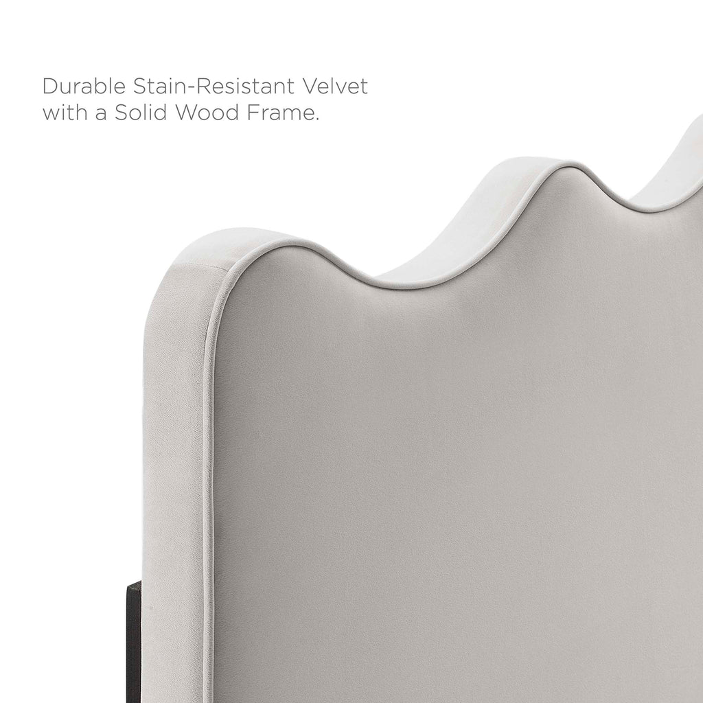 Current Performance Velvet Twin Platform Bed by Modway - MOD-6729
