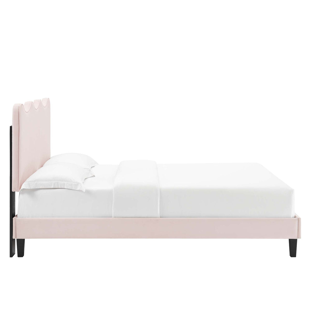 Current Performance Velvet Twin Platform Bed by Modway - MOD-6729