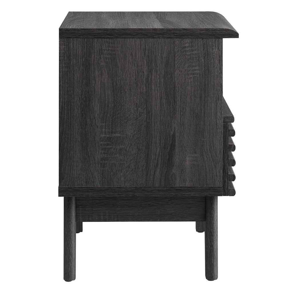 Render Nightstand by Modway - Charcoal / Oak / Walnut (MOD-7070)