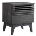 Render Nightstand by Modway - Charcoal / Oak / Walnut (MOD-7071)