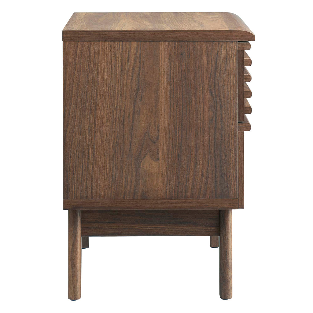 Render Nightstand by Modway - Charcoal / Oak / Walnut (MOD-7071)