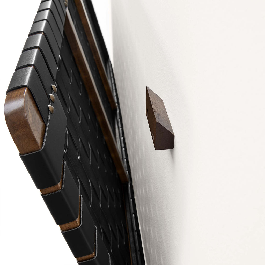 Sparta Weave Wall-Mount Vegan Leather Headboard by Modway