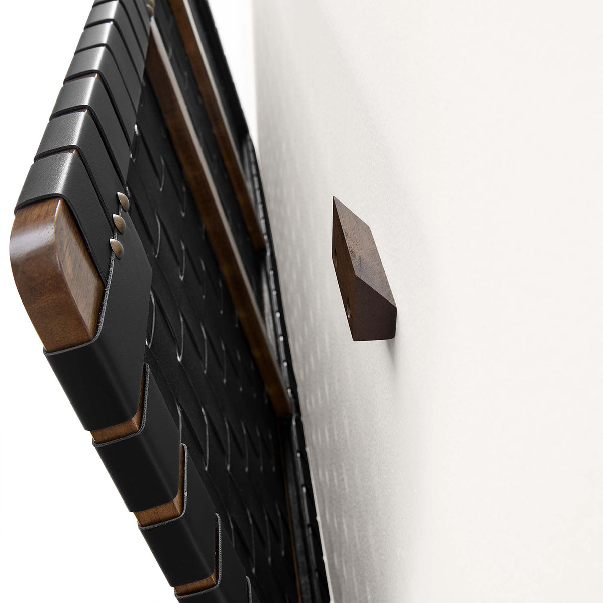 Sparta Weave Wall-Mount Vegan Leather Headboard by Modway