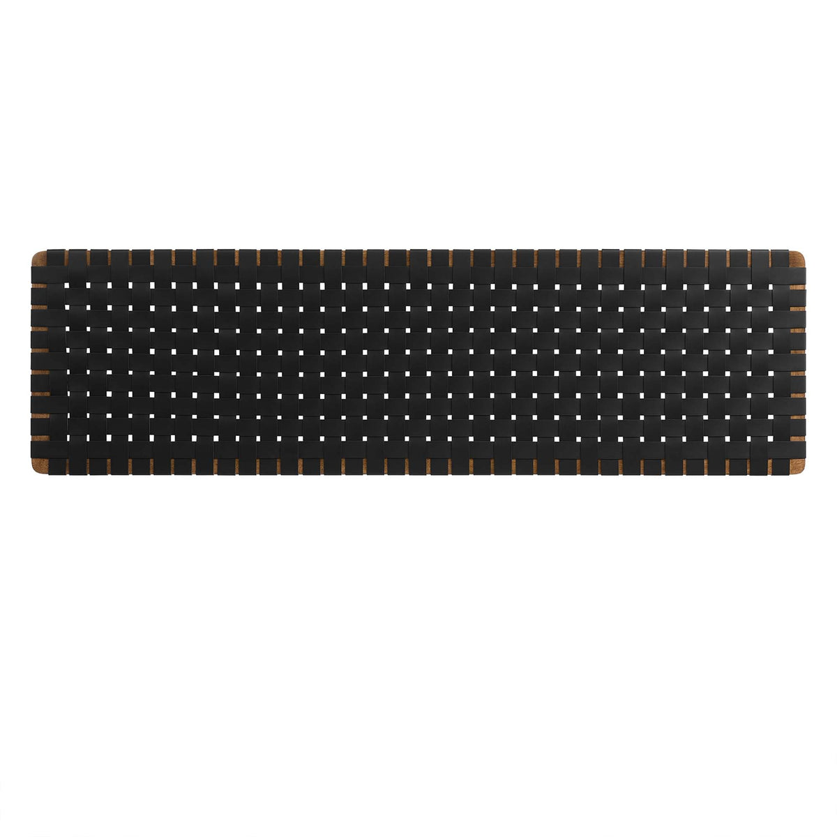 Sparta Weave Wall-Mount Vegan Leather Headboard by Modway