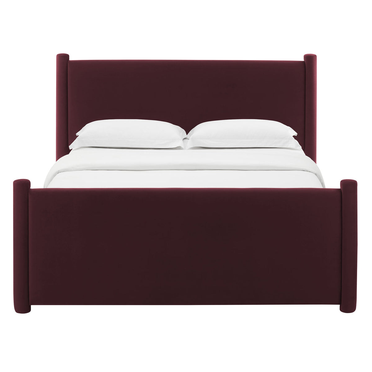 Rael Performance Velvet Queen Platform Bed by Modway