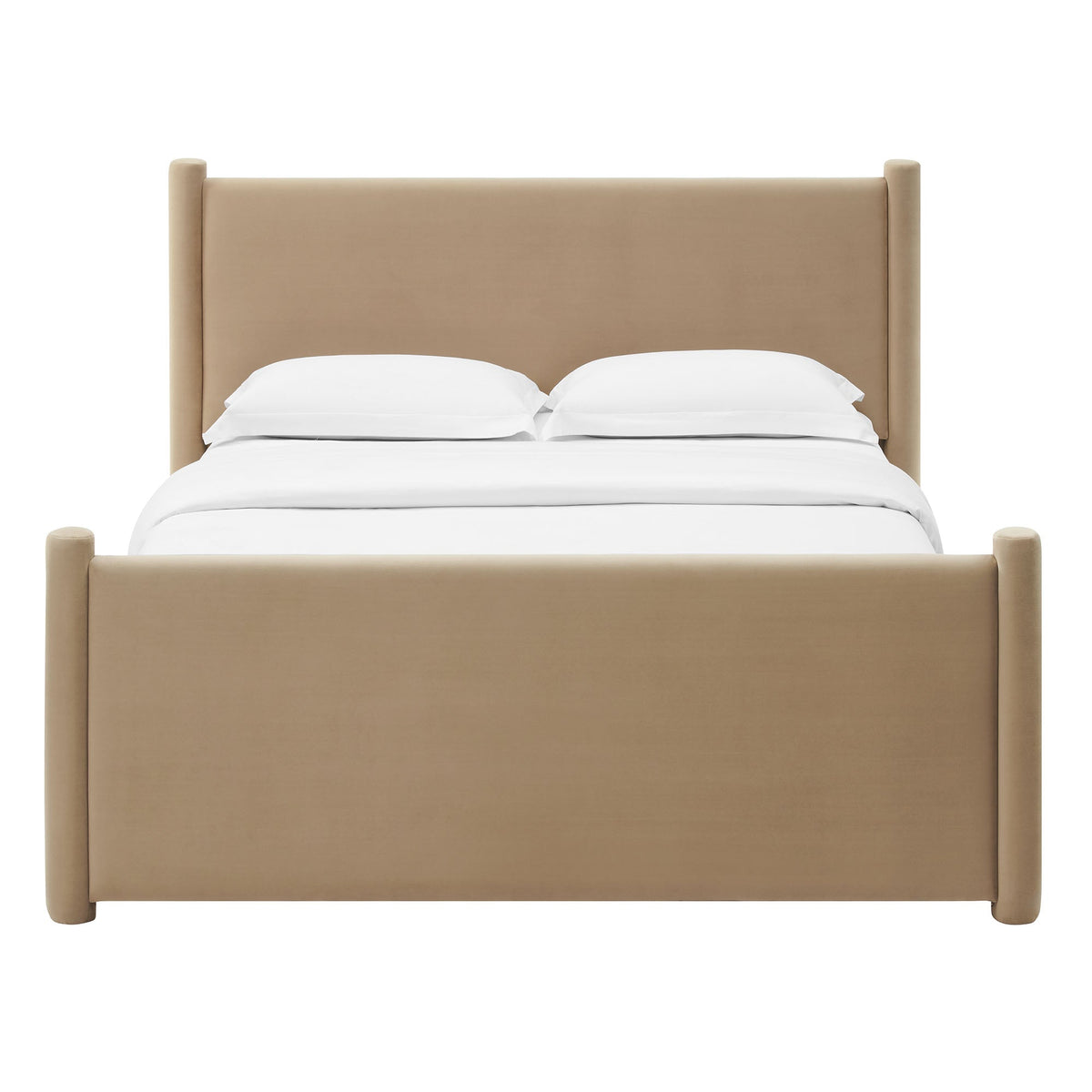 Rael Performance Velvet Queen Platform Bed by Modway