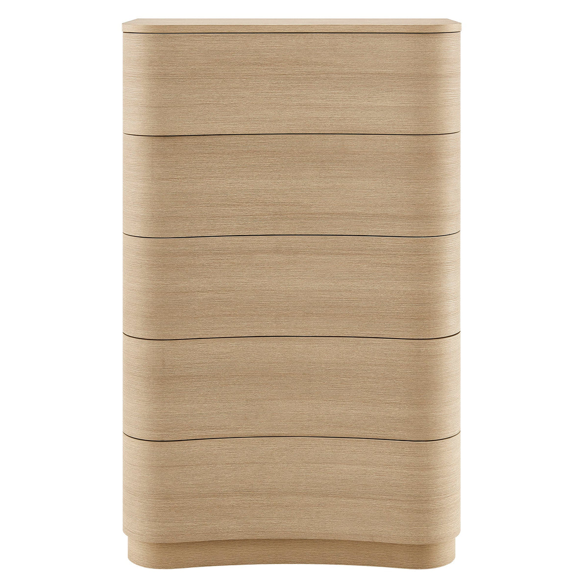 Mirae 5-Drawer Curved Dresser Chest by Modway