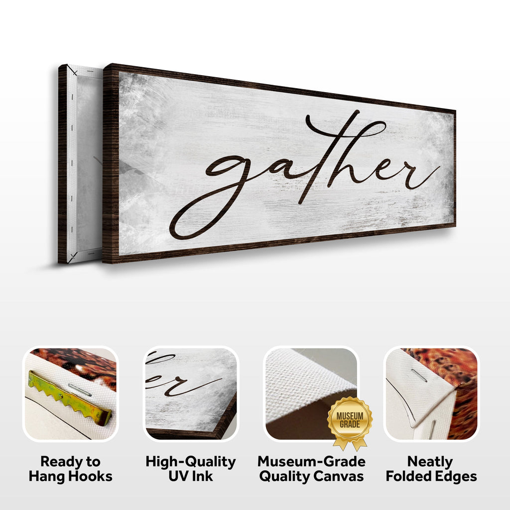 Gather Grunge Sign