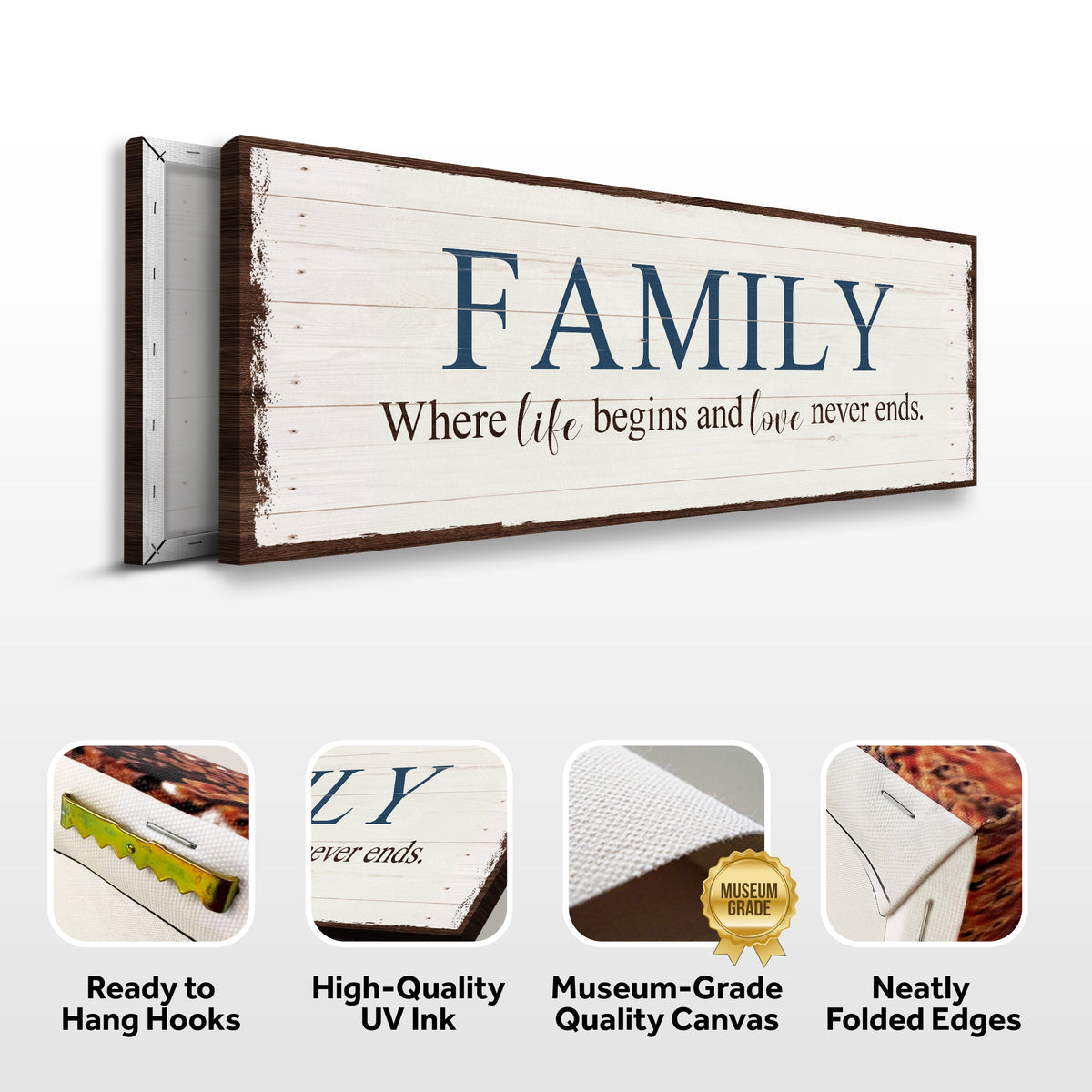 8 Powerful Words Family Sign II
