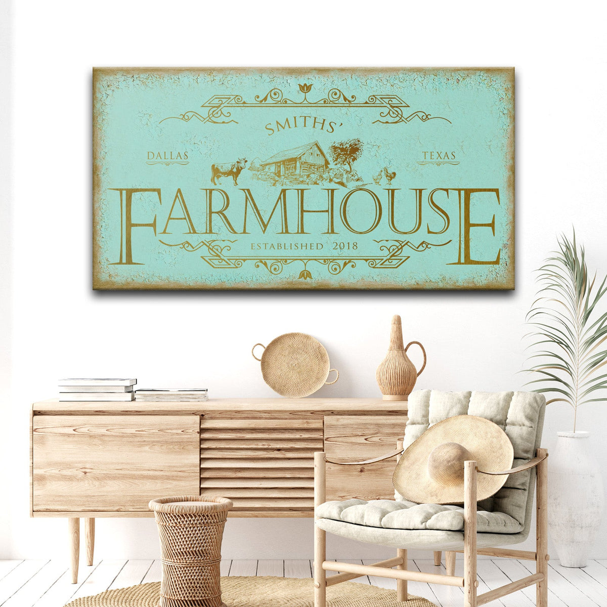 Rustic Farmhouse Sign IV