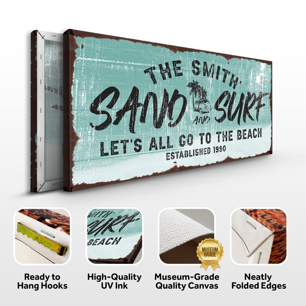 Sand and Surf Sign II