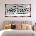 Sand and Surf Sign VI