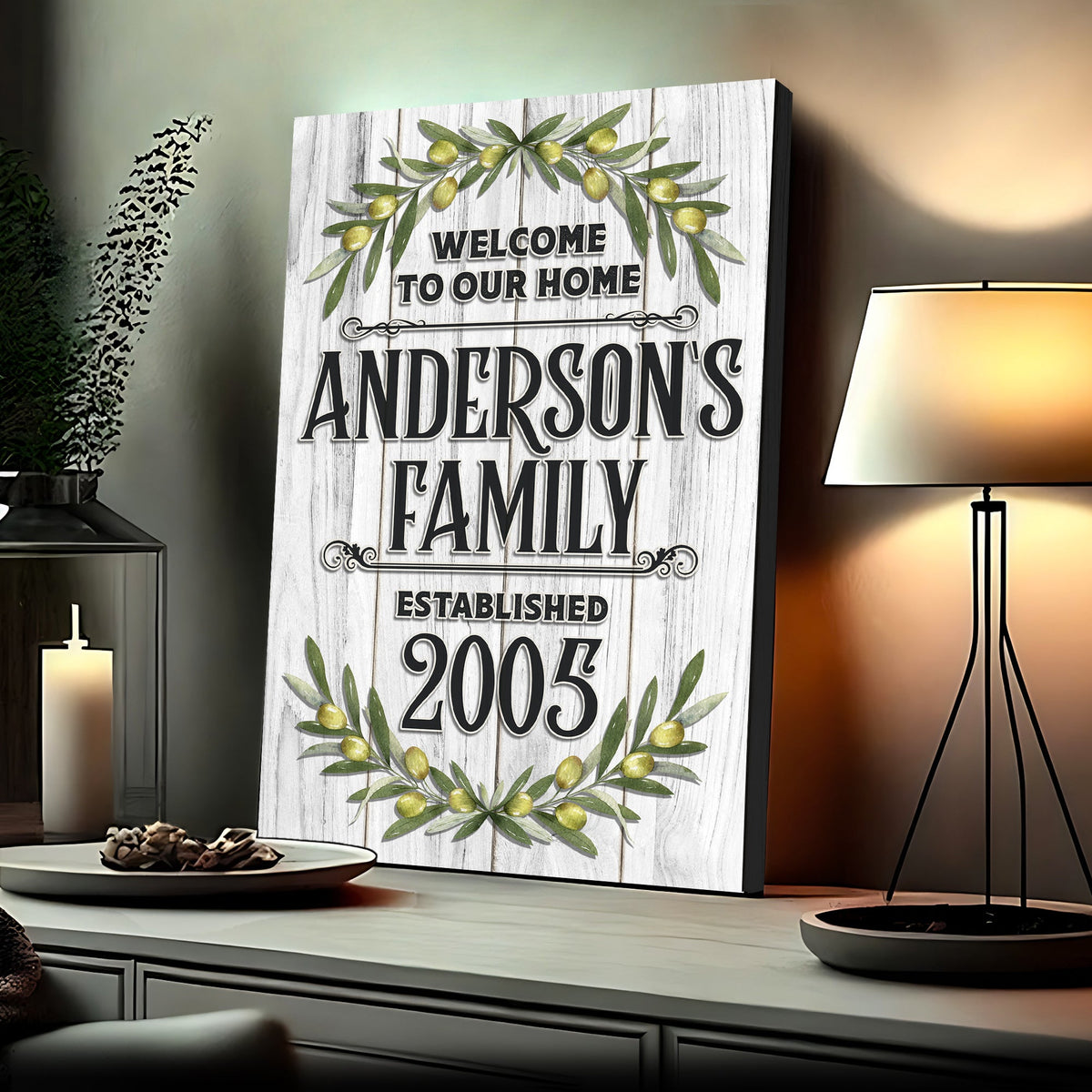 Home Established Sign
