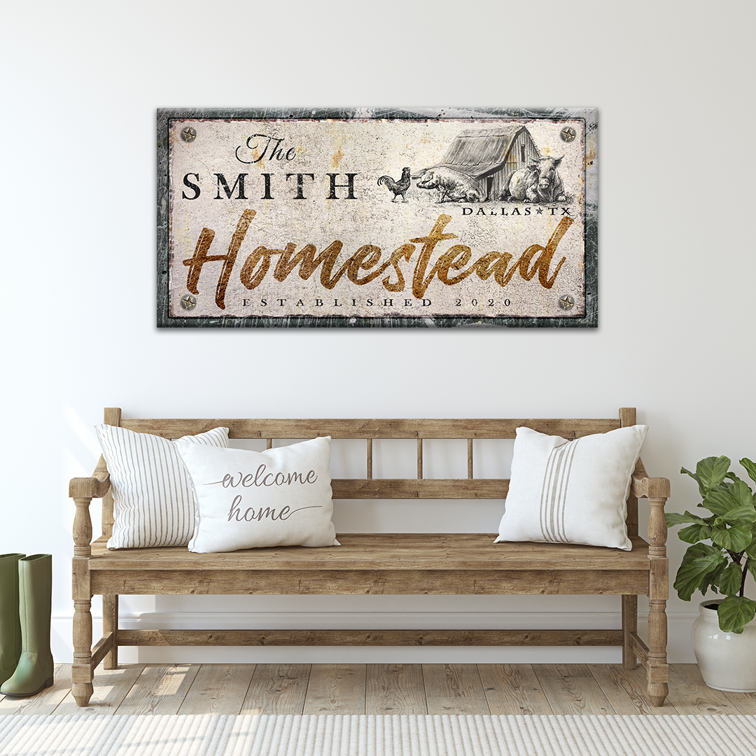 Homestead Sign IV
