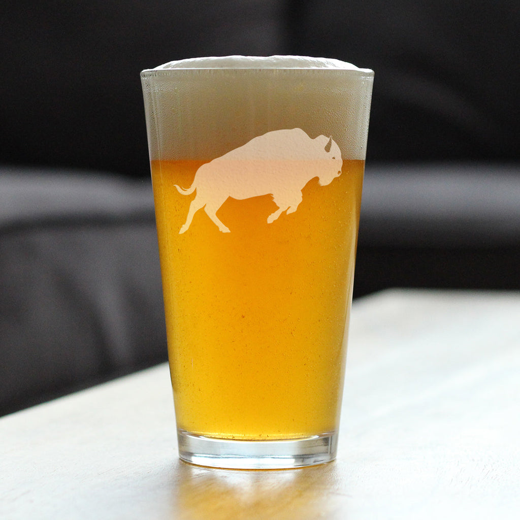 Bison - 16 Ounce Pint Glass