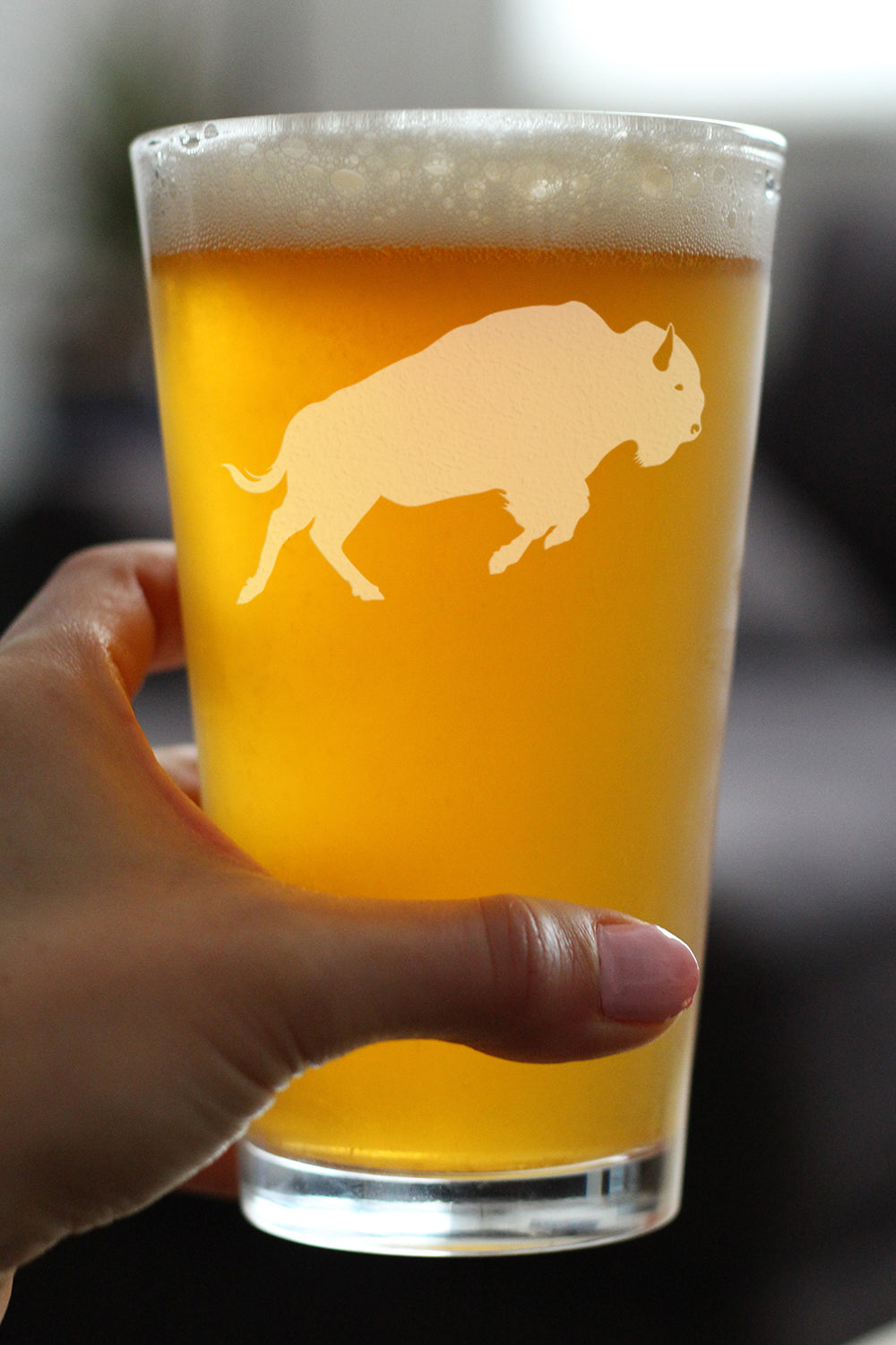 Bison - 16 Ounce Pint Glass