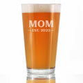 Mom Est. 2023 - Bold - 16 Ounce Pint Glass