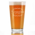 Grandma Est. 2020 - 16 Ounce Pint Glass
