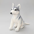 Realistic Husky Plush Toy – Simulation Siberian Husky Stuffed Dog