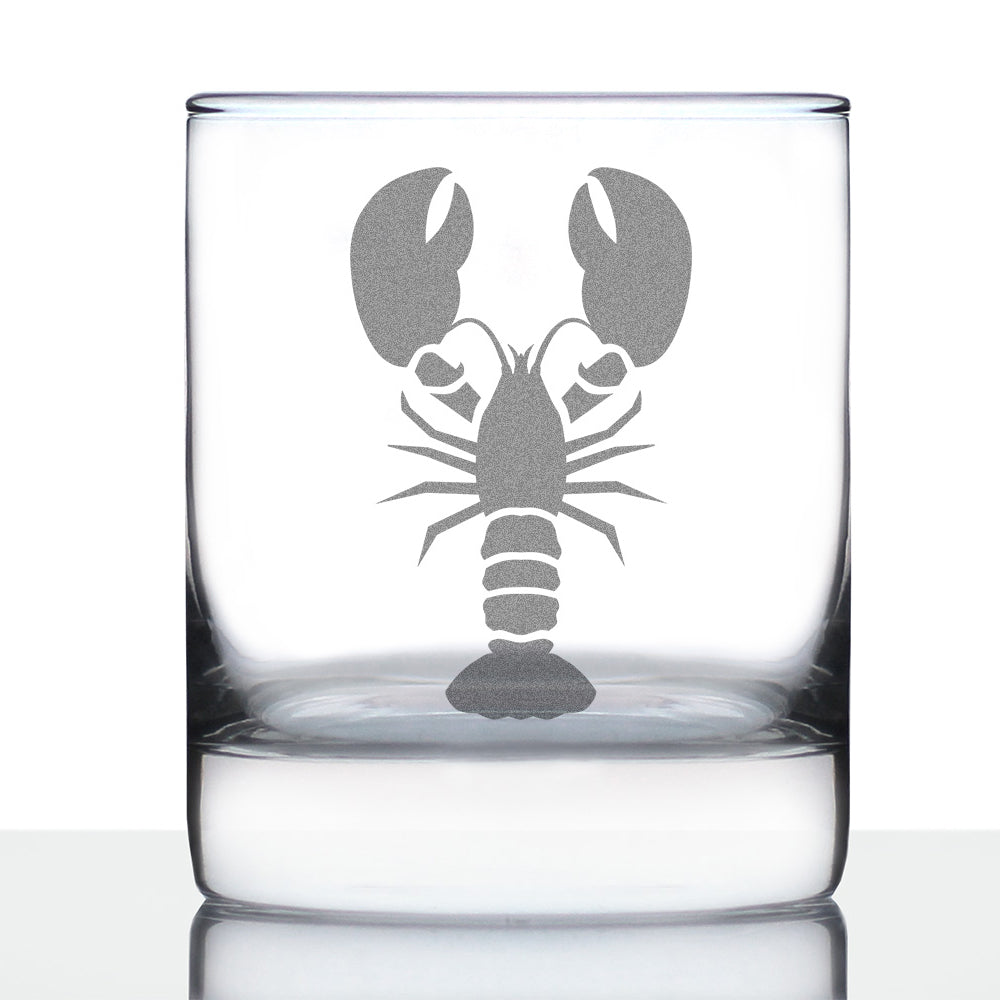 Lobster - 10 Ounce Rocks Glass