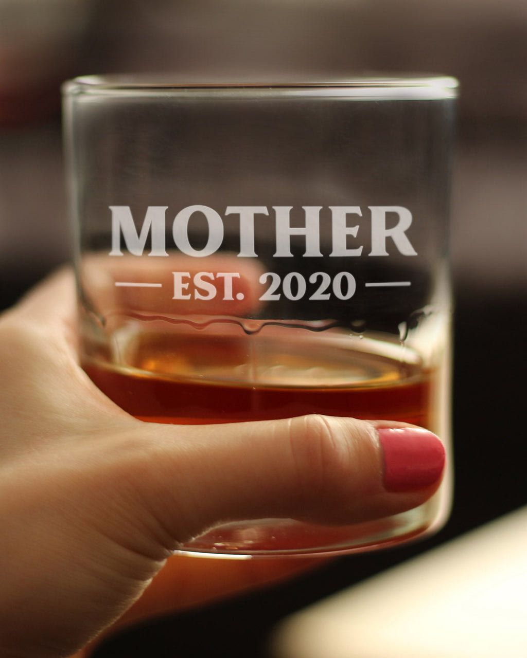 Mother Est. 2020 -  Bold - 10 Ounce Rocks Glass