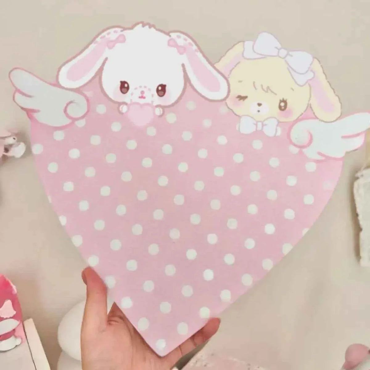 New Cute Cartoon Bunny Felt Decoration Cork Board Wall Wall